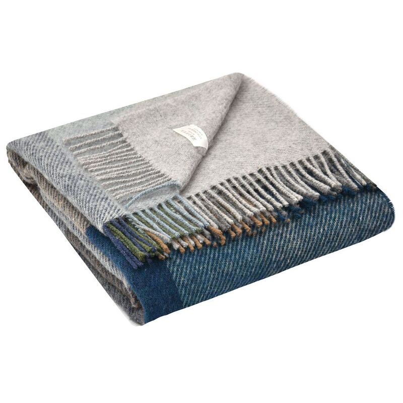 Плед Arequipa, синий с серым арт.19020.45