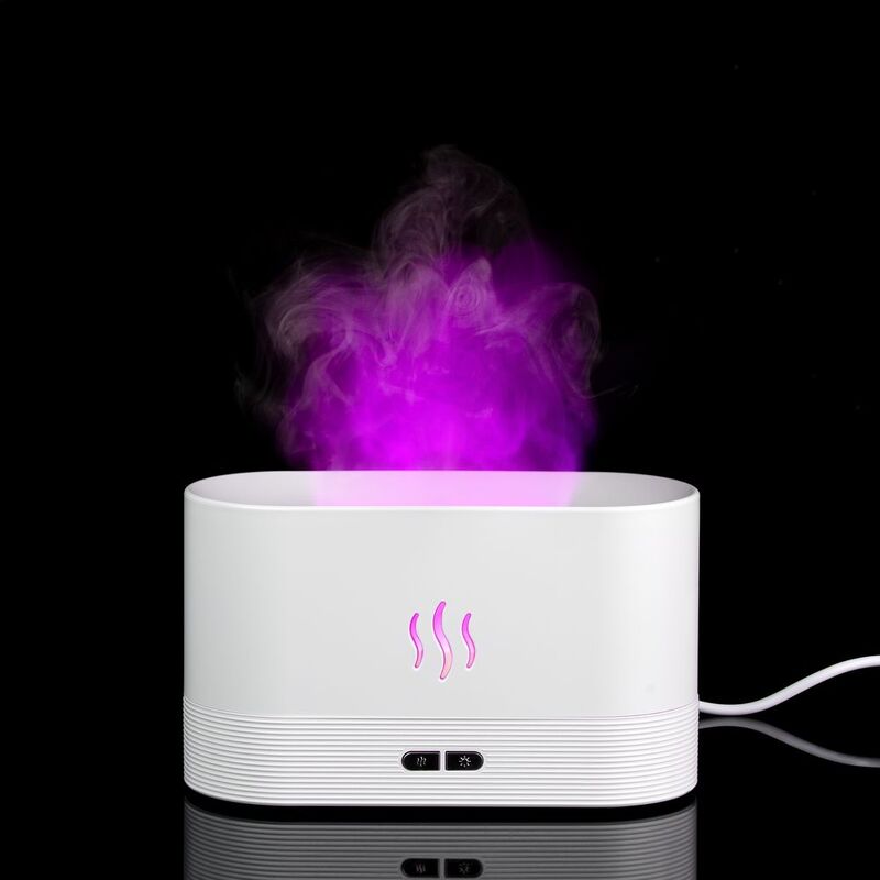 Увлажнитель-ароматизатор с имитацией пламени Fuego ver.2, белый арт.16349.60