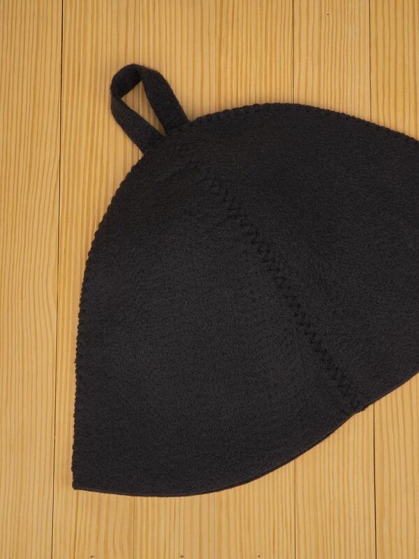 Банная шапка Heat Off, черная арт.7014.30