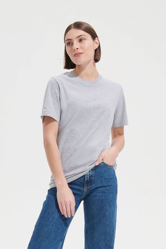 Футболка унисекс Tuner, светло-серый меланж арт.04203346