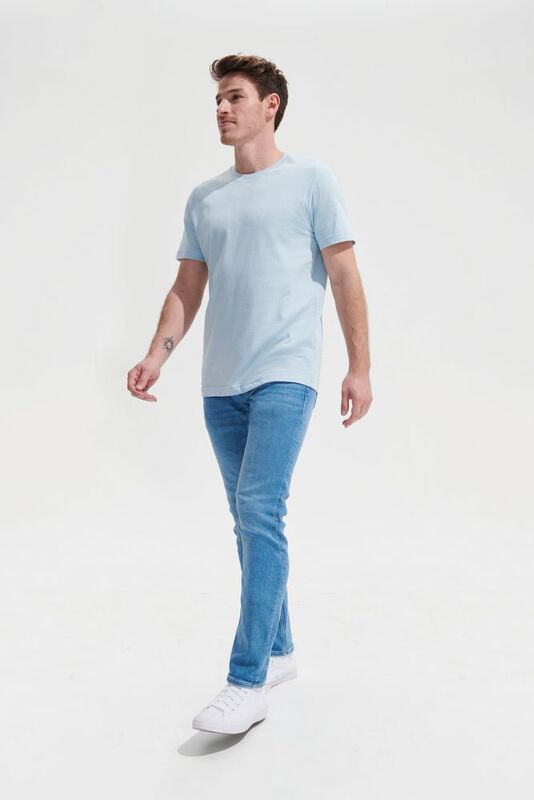 Футболка унисекс Tuner, светло-голубая арт.04203240