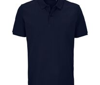 Рубашка поло унисекс Pegase, темно-синяя арт.04242319