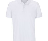 Рубашка поло унисекс Pegase, белая арт.04242102