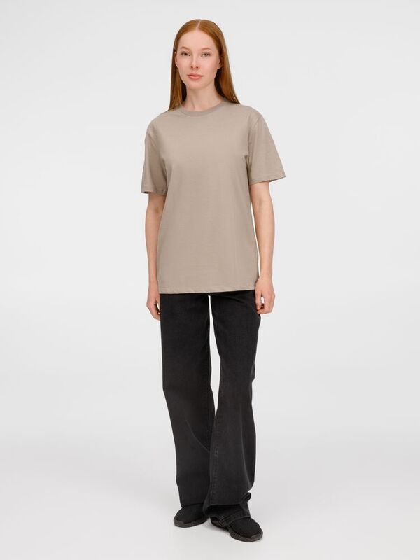 Футболка унисекс Legend, серо-бежевая арт.03981123