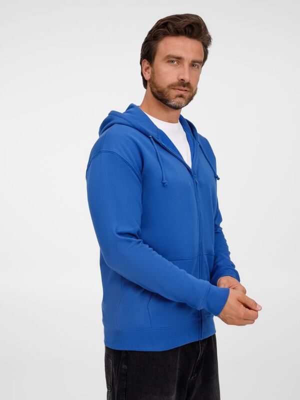 Толстовка унисекс Carter, ярко-синяя (royal) арт.03812241