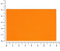 Лейбл тканевый Epsilon, XL, оранжевый неон арт.13943.22