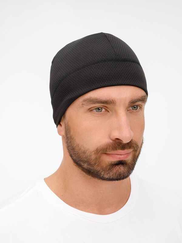 Шапка спортивная GoHead, черная арт.17227.30