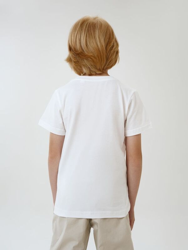 Футболка детская T-Bolka Kids, белая (белоснежная) арт.2504.63