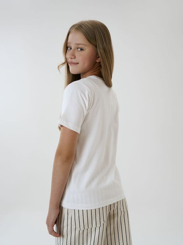Футболка детская T-Bolka Kids, белая (белоснежная) арт.2504.63