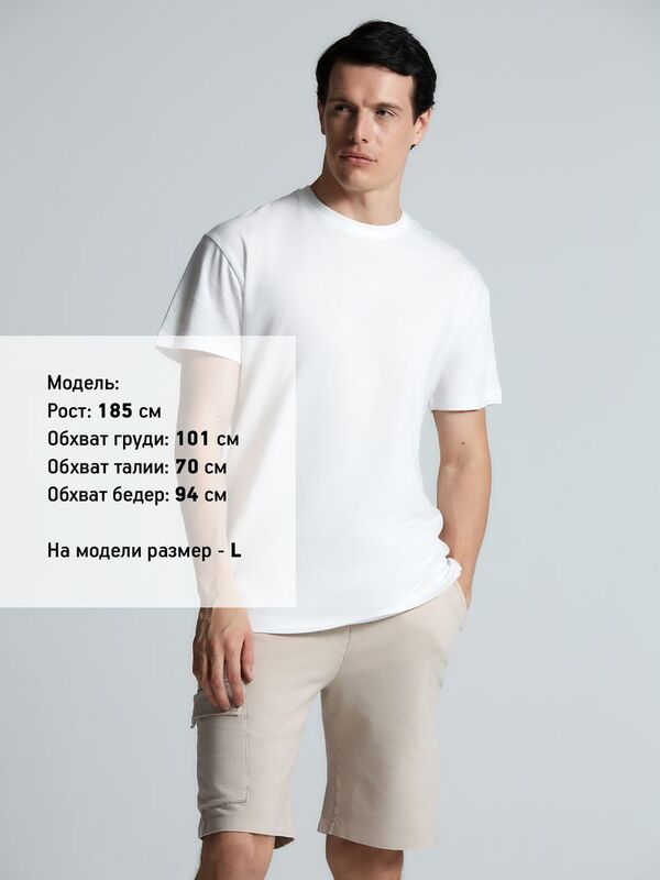 Футболка унисекс T-Bolka 140, белая (белоснежная) арт.5190.63