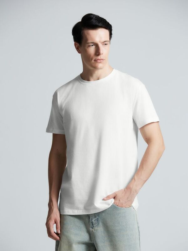 Футболка унисекс T-Bolka 160, белая (белоснежная) арт.6140.63