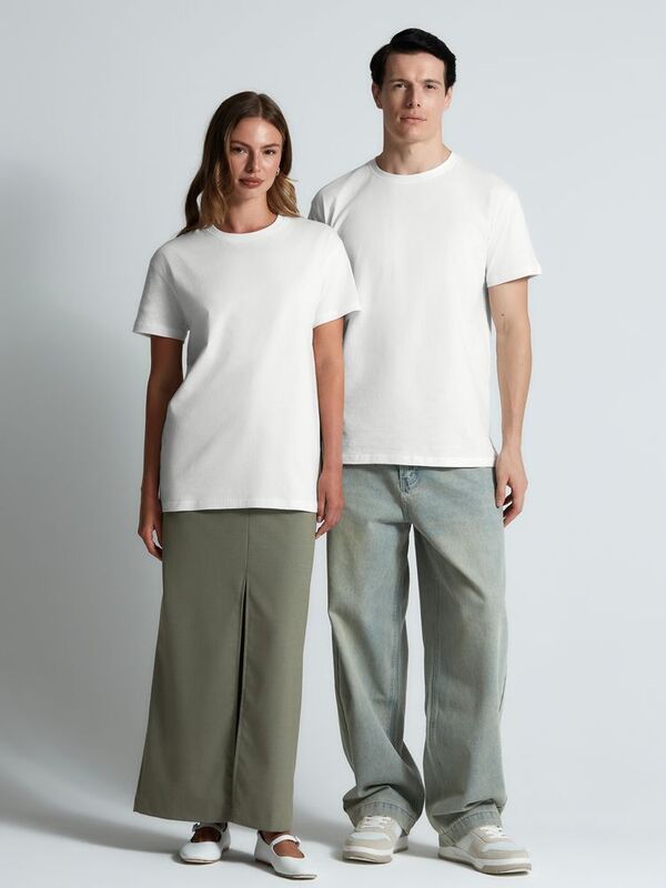 Футболка унисекс T-Bolka 160, белая (белоснежная) арт.6140.63