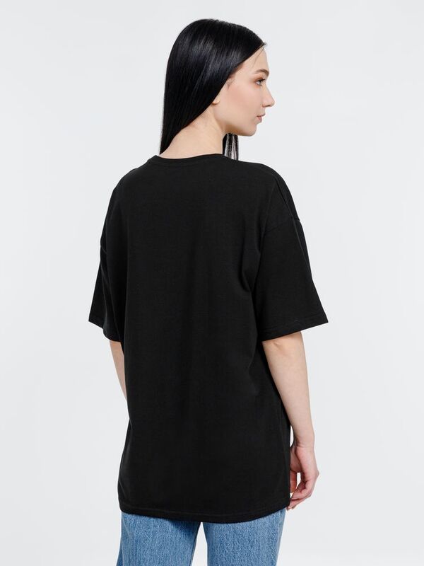Футболка оверсайз унисекс Big Haul, черная арт.16417.30