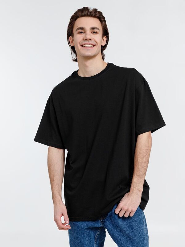 Футболка оверсайз унисекс Big Haul, черная арт.16417.30