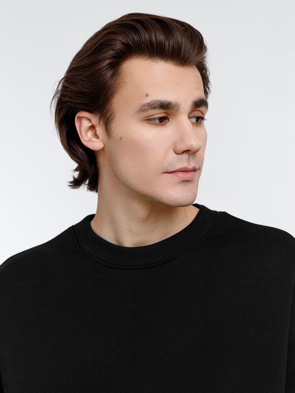 Свитшот оверсайз унисекс True Self, черный арт.16416.30