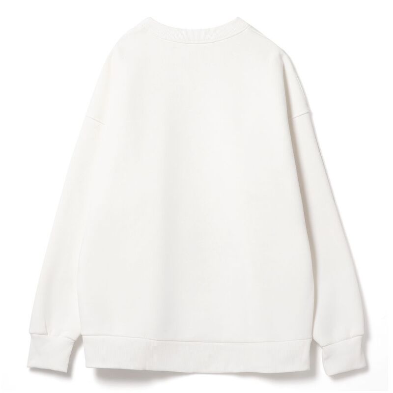 Свитшот оверсайз унисекс True Self, молочно-белый арт.16416.60