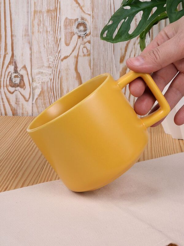 Чашка Jumbo, ver.2, матовая, желтая арт.30114.80