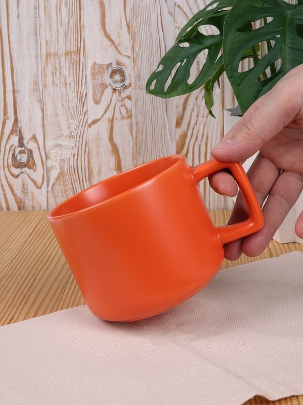 Чашка Jumbo, ver.2, матовая, оранжевая арт.30114.20