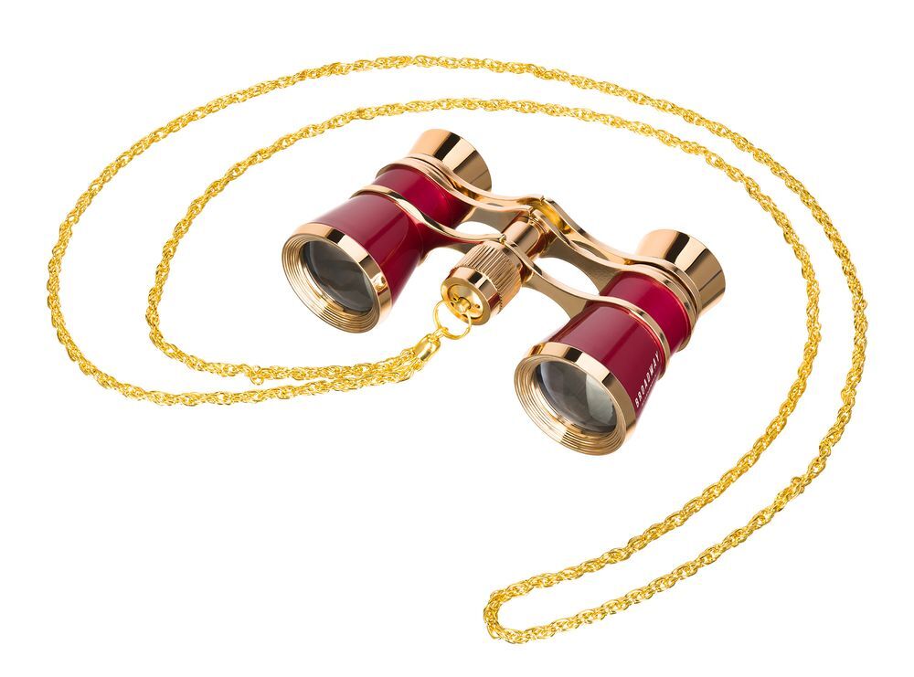 Театральный бинокль Broadway 325B, красный арт.16357.50