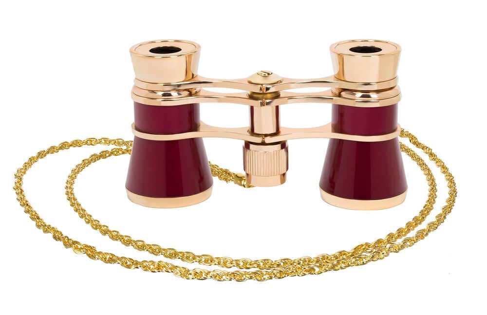 Театральный бинокль Broadway 325B, красный арт.16357.50
