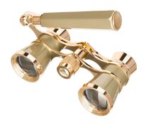 Театральный бинокль-лорнет Broadway 325E, золотистый арт.16358.00