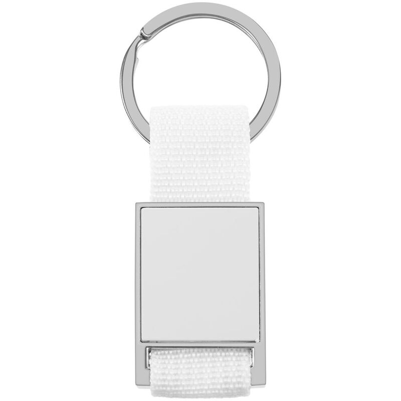 Брелок Stropp с тканевой вставкой, белый арт.16359.60