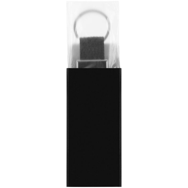 Брелок Stropp с тканевой вставкой, черный арт.16359.30