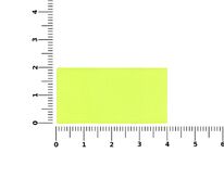 Лейбл тканевый Epsilon, XXS, желтый неон арт.16348.89