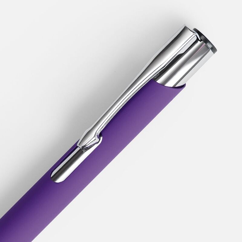 Ручка шариковая Keskus Soft Touch, фиолетовая арт.16425.70