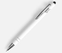Ручка шариковая Pointer Soft Touch со стилусом, белая арт.16426.60