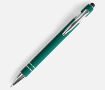 Ручка шариковая Pointer Soft Touch со стилусом, зеленая арт.16426.90