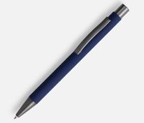 Ручка шариковая Atento Soft Touch, темно-синяя арт.16427.40