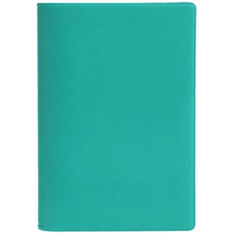 Обложка для паспорта Devon, бирюзовая арт.10266.49