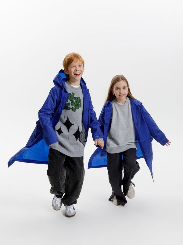 Дождевик детский RainDrop Kids, ярко-синий арт.26754.44