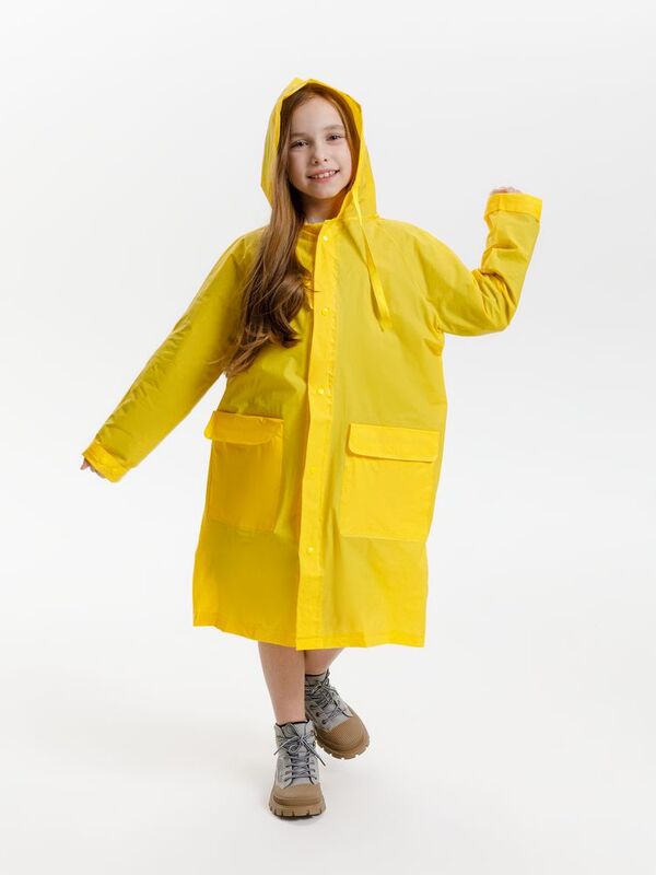 Дождевик детский RainDrop Kids, желтый арт.26754.80