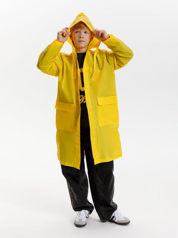 Дождевик детский RainDrop Kids, желтый арт.26754.80