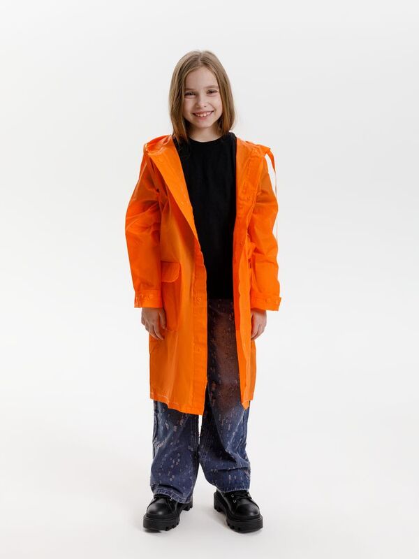 Дождевик детский RainDrop Kids, оранжевый арт.26754.20