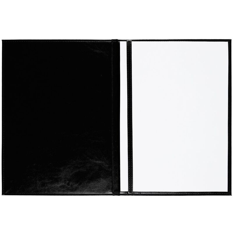 Папка адресная Nebraska, черная арт.11508.33