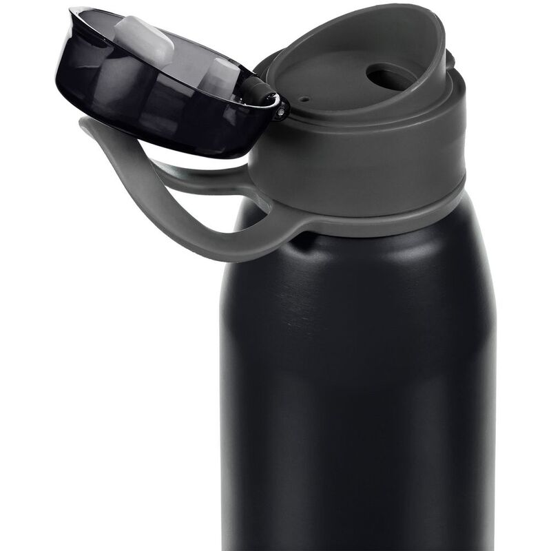 Бутылка для воды Billy Gym, матовая черная арт.16445.30