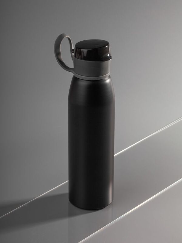 Бутылка для воды Billy Gym, матовая черная арт.16445.30