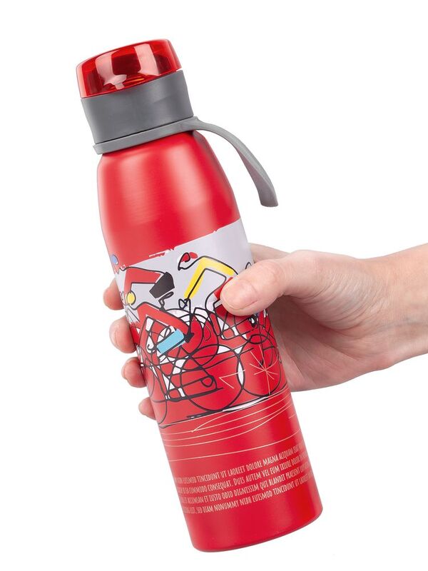 Бутылка для воды Billy Gym, матовая красная арт.16445.50