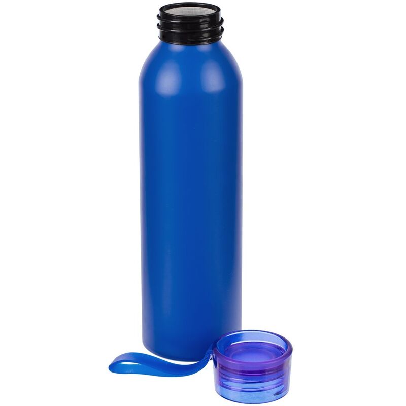Бутылка для воды Brooke, матовая синяя арт.16447.40