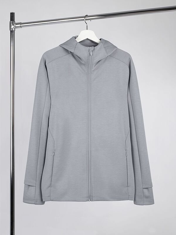 Куртка с капюшоном унисекс Begi, серая арт.16693.10