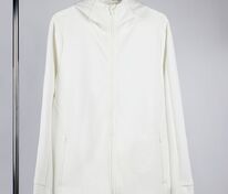 Куртка с капюшоном унисекс Begi, молочно-белая арт.16693.60