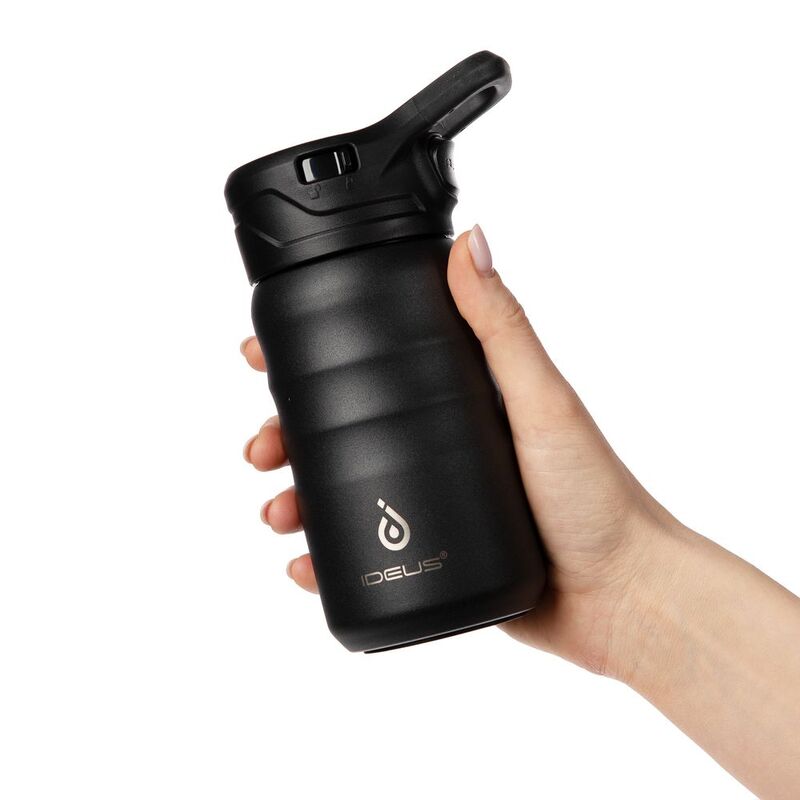 Термобутылка Fujisan 2.0, черная арт.16367.30