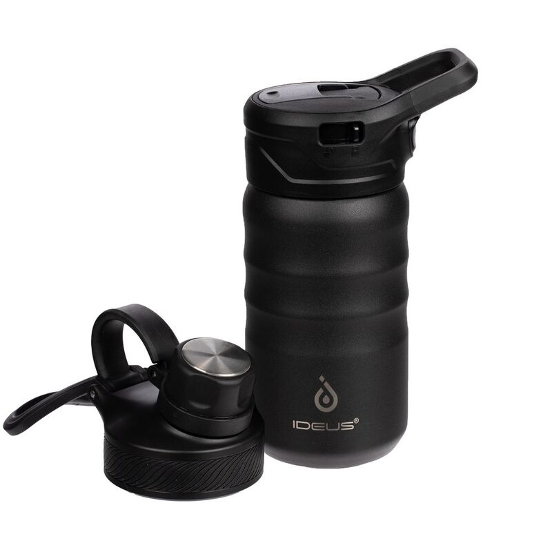 Термобутылка Fujisan 2.0, черная арт.16367.30