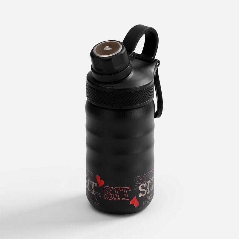 Термобутылка Fujisan 2.0, черная арт.16367.30