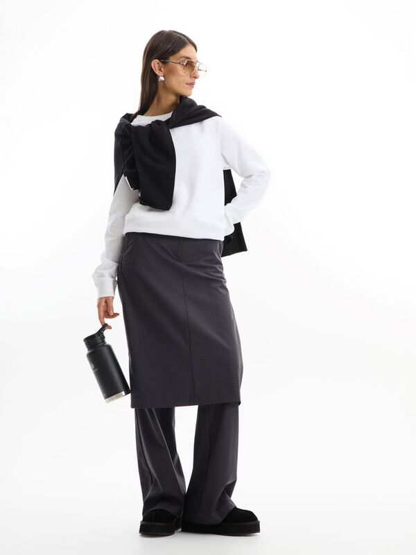 Термобутылка Fujisan XL 2.0, черная арт.16368.30