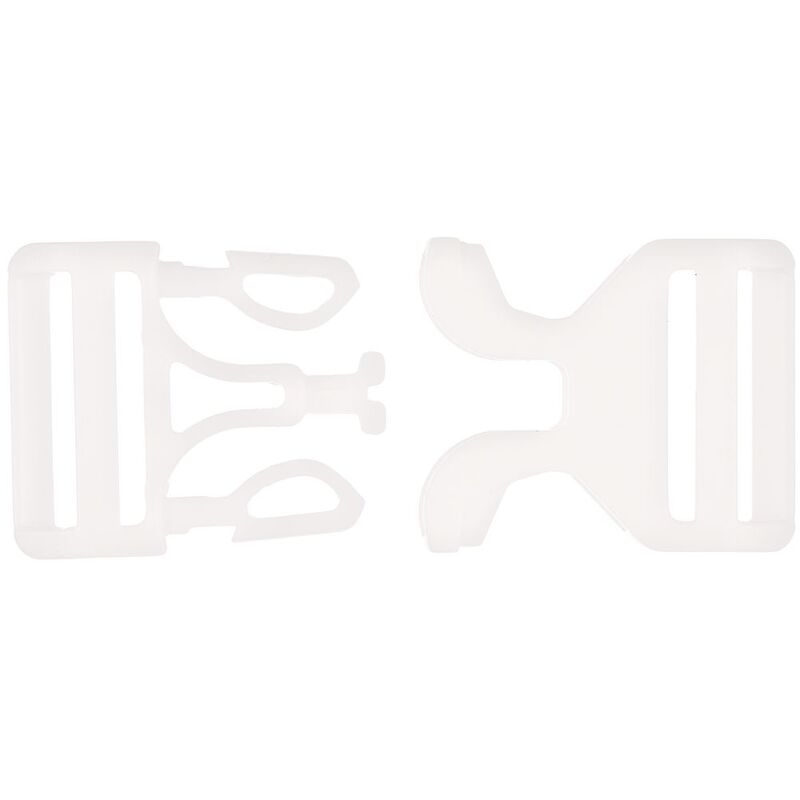 Застежка-пряжка Fibbia, белая арт.17931.60