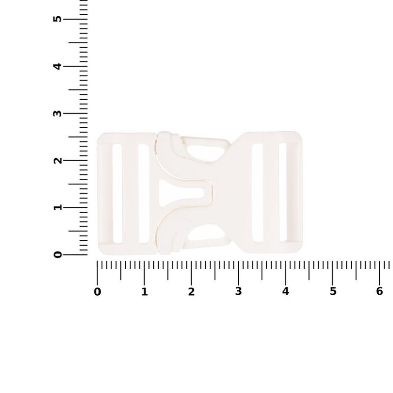 Застежка-пряжка Fibbia, белая арт.17931.60